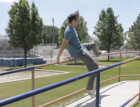 Mastering the Lazy Vault in Parkour